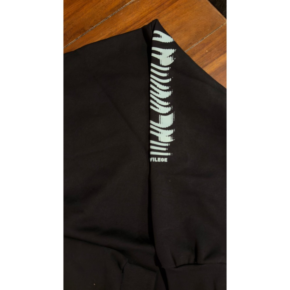 LSKD Static Oversized Sweater Black Skyride M USWE01735 Pullover Sweatshirt NEW - Picture 15 of 16